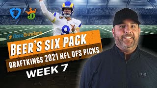 DRAFTKINGS \& FANDUEL NFL WEEK 7 DFS PICKS | THE DAILY FANTASY 6 PACK