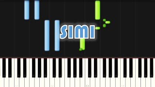 Simi  Joromi  Easy Piano Tutorial By Synthly