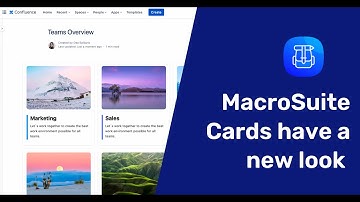 MacroSuite Cards for Confluence