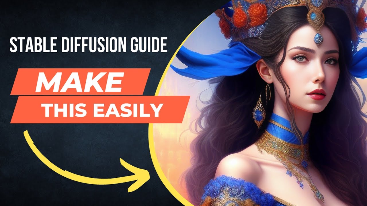 Generate beautiful portraits on Stable diffusion| AI Art tutorial EP-1 ...