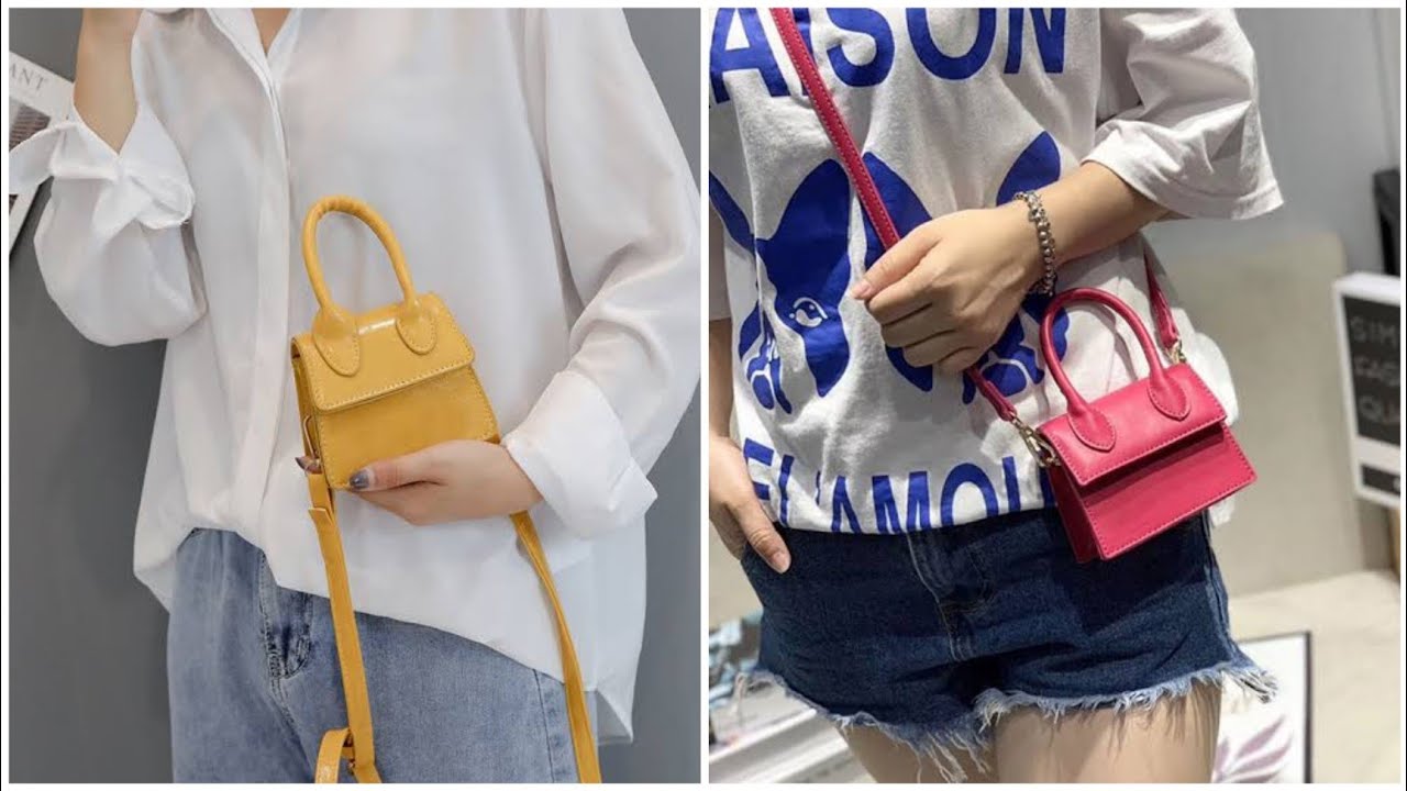 Stylish & Cute Mini Shoulder Bag Designs For Girls/Women/Mini Bag Trend In 2023. YouTube