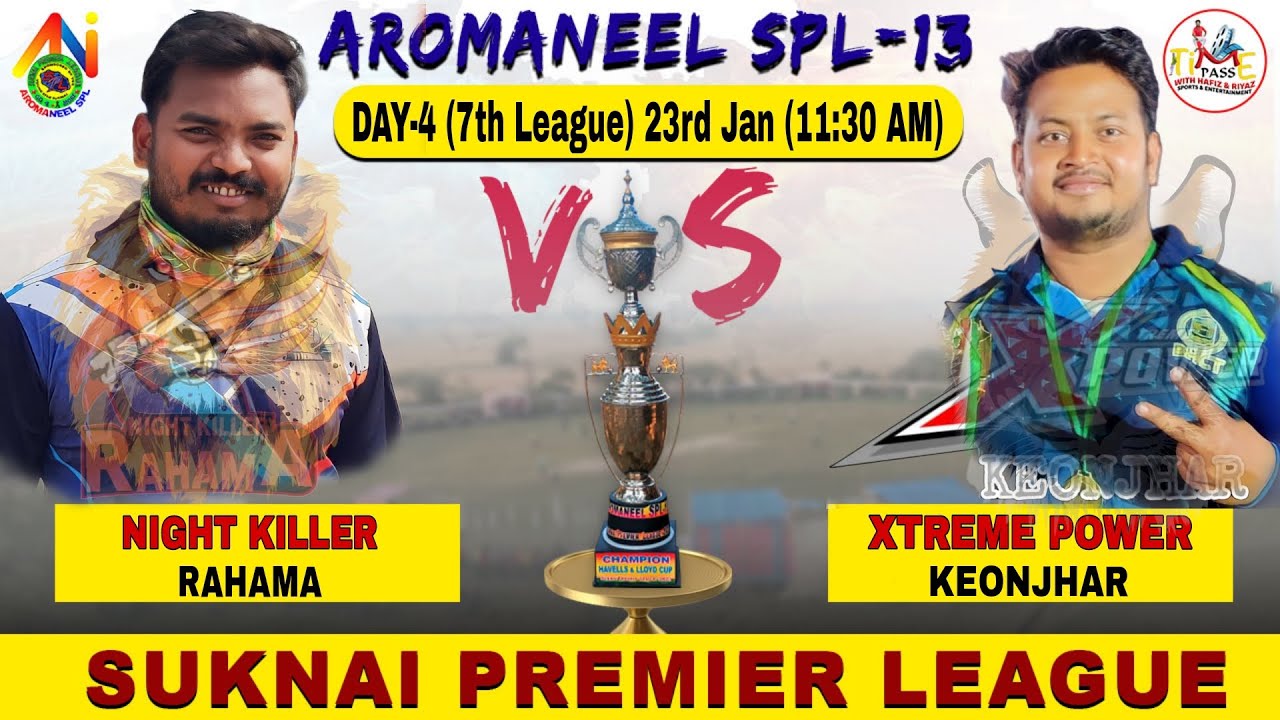 IMAGE 11 BHADRAK Vs BALIANTA FIGHTERS Aromaneel SPL 13 Day 3 YouTube