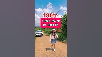 Đất ngang 10m thổ cư  Buôn Hồ Daklak, đất ở có sổ riêng rõ ràng, Đất Daklak #daklak #bdsdaklak