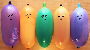 Making Slime With Funny Balloons ! Satisfying Relaxing Slime Video ! Part 30