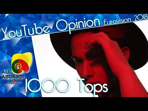 Eurovision 2018: 1000 YouTube Tops