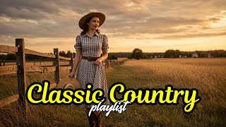 Unforgettable Country Love Songs Golden Timeless Ballads Playlist for Country Romance Fans