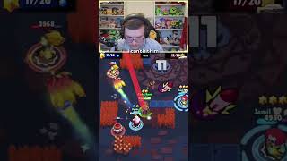 Beating Another Hacker  #brawlstars #gaming #shorts