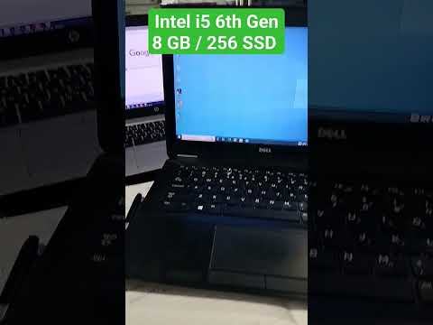 Dell Latitude E7270 Intel Core i5 6th Gen8 GB Ram upgrade256 SSD Upgrade13 inch Screen TouchRs.18000