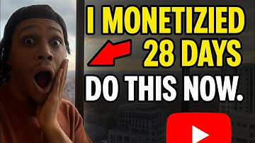 How to Monetize a New YouTube Channel in Just 28 Days