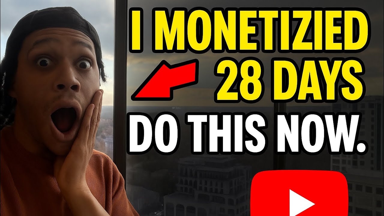 How to Monetize a New YouTube Channel in Just 28 Days - YouTube