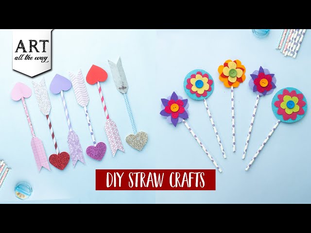 25 Fun Crafts with Paper Straws  Fancy Flours: Where Bakers Bloom