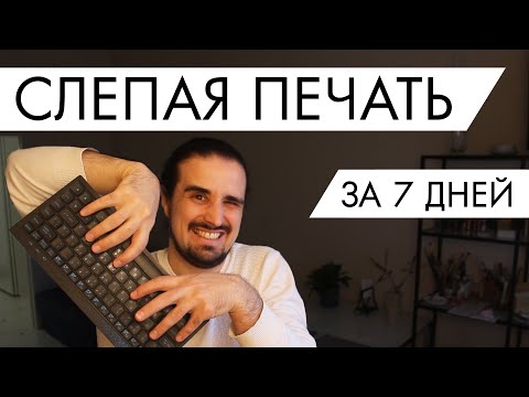 Слепая печать за неделю | 7 день программиста с нуля