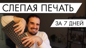 Слепая печать за неделю | 7 день программиста с нуля