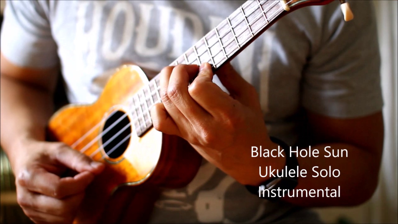 Black Hole Sun ukulele Instrumental With Tab YouTube