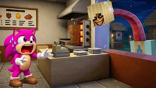 Gece 3'te Çalışan Kız Bebek Sonic'i Trolledim - Minecraft