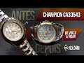 RELÓGIO CHAMPION CA30543 - DE VOLTA À VIDA!!