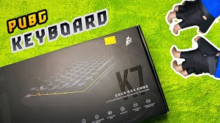 Video thumbnail of "Unboxing 1stPlayer Mechanical Keyboard K7 for PUBG 2020 | TheSharkUnbox"