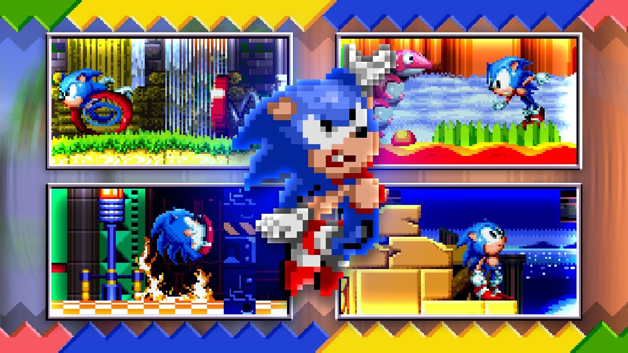 I found this really cool mod for sonic mania, But I Never