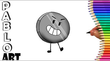 How to draw Nickel from Inanimate Insanity | Learn to Draw step by step