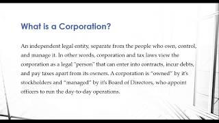 LLC or Corporation? Options for Starting a Business | Harvard Business Services, Inc.