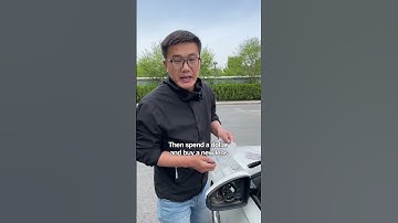 How to replace a broken rear view mirror? #parking #car #driving #tips #manual