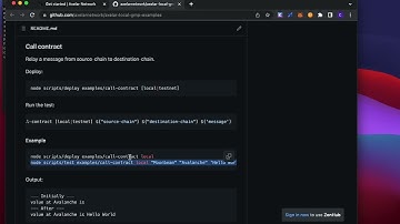 Deploy and run Axelar examples locally (pt 2/3)