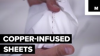 Copper-infused sheets