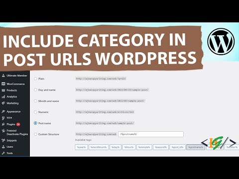 How to Include Category in Post URLs in WordPress