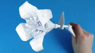 WOHow to make a lily from paper DIY paper flowers