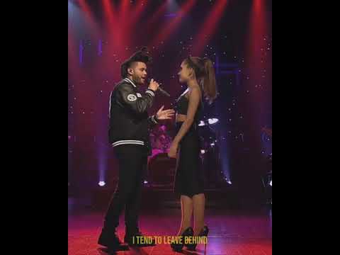 The Weeknd And Ariana Grande Awesome Singing Shorts