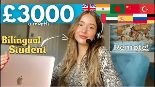 How I make money by speaking different Languages | Translating with No Experience screenshot 3