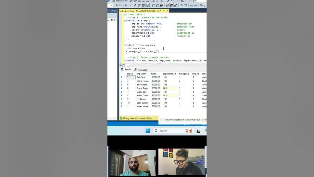 🎯 SQL Mock Interview Series is live! vid 6 #datascience - YouTube