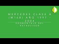 Desmontar Retrovisor Mercedes Clase A (W168), del Año 1997 - 2004