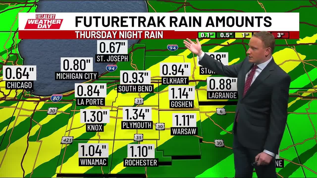 First Alert Weather Day Thursday Night - 5 p.m. - YouTube