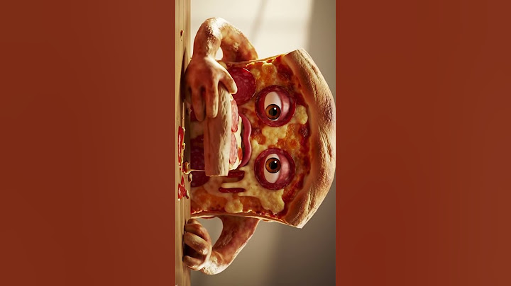 Pizza Eating Pizza - Why Would It Eat Itself?
