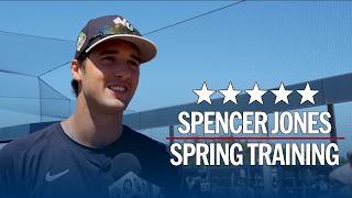 Spencer Jones Chats Spring Training 2026