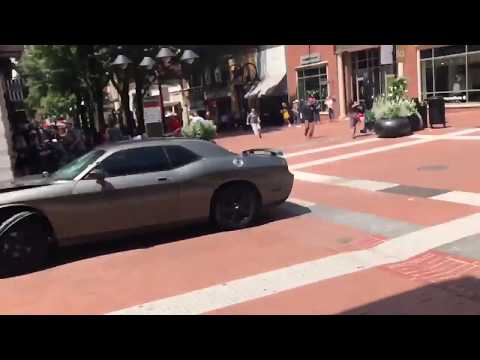 Charlottesville Car Attack- RAW moment when CAR runs over a crowd