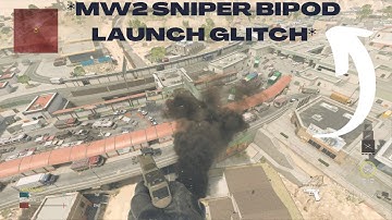 Modern Warfare 2 Sniper Bipod Launch Glitch Out Of Any Map Glitch!