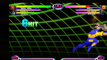 Sega Dreamcast MVC2 Ironman F.S.D. on Roll (Full video)