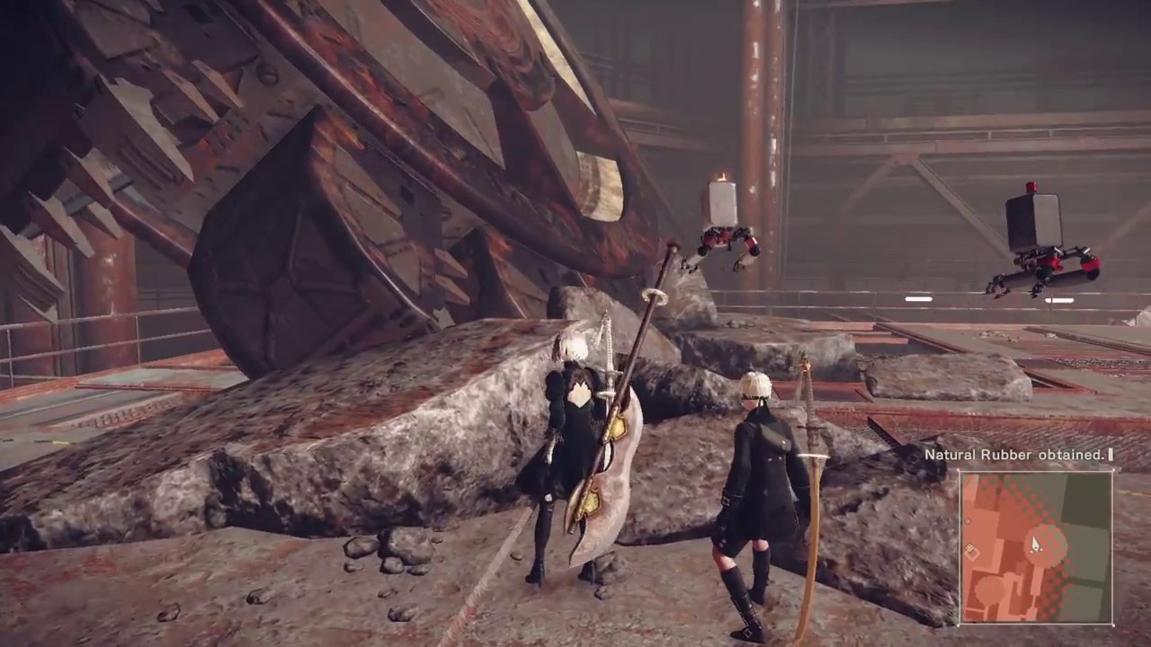 Nier Automata Location Of 11b And Her Black Box Weapon And Escape Plan Youtube