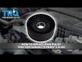 How to Replace Idler Pulley 2010-2014 Subaru Outback 25L H4