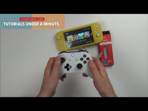 How to use Xbox One Controller on Nintendo Switch Lite with Mayflash Magic-NS Adapter