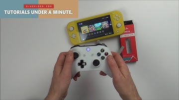 How to use Xbox One Controller on Nintendo Switch Lite with Mayflash Magic-NS Adapter