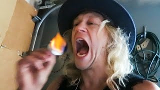 Eating Flaming Marshmallows Challenge! - You Say We Do