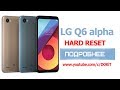 LG Q6 alpha 2019 - Hard reset или сброс пароля...