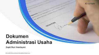 PKDK XI Dokumen Administrasi Usaha
