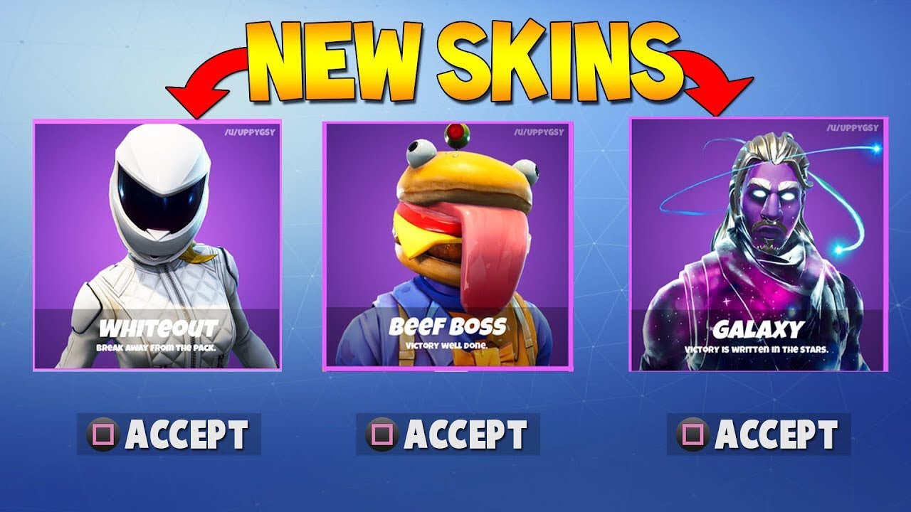 New Galaxy Skin Gameplay Plus Leaked Emotes