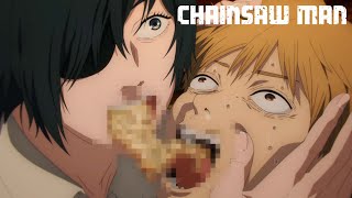 Denji's First Kiss – Chainsaw Man Ep 7 Review – In Asian Spaces