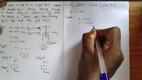 Problem-2|Impulse Momentum Equation|Unit:4|Dynamics of Particles