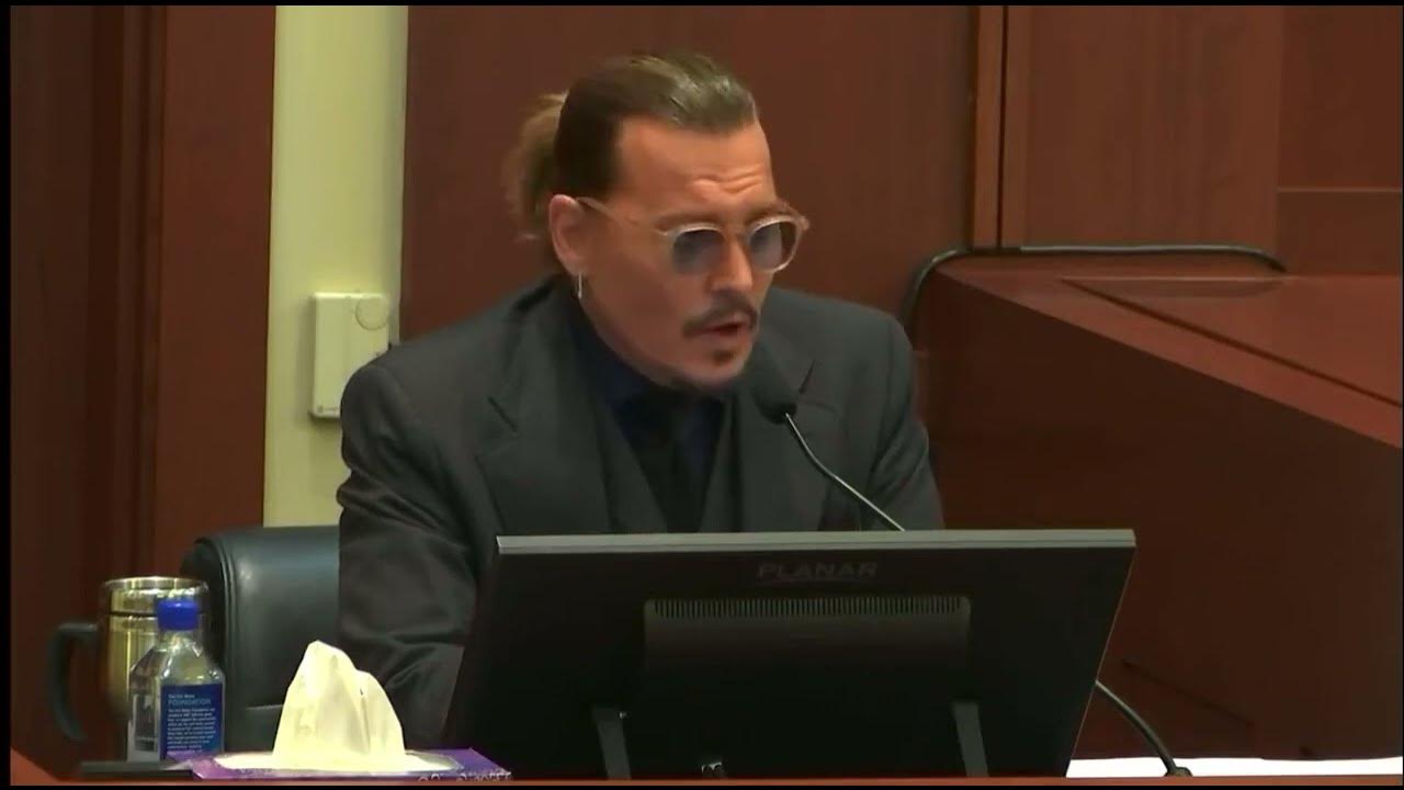 Johnny Depp talking about his Coke box in Court😂 - YouTube